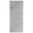 thumbnail image 5 of RUGSOTIC CARPETS HAND WOVEN FLAT WEAVE KILIM POLYESTER ECO-FRIENDLY AREA RUGS - 2'6''x10', Runner, Light Gray, Contemporary Design, Low Pile Handmade Area Rugs for Living Room, Bed Room (DP0009), 5 of 9