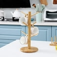 thumbnail image 4 of Mug Holder Tree Coffee Cup Holder Thicker Base Coffee Cup Holder Stand For Counter Countertop Organizer Mug Rack With 6 Hooks, 4 of 8