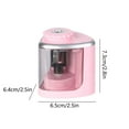 thumbnail image 3 of PRETXORVE Pencil Roller Student Stationery Semi-automatic Pencil Sharpener Machine Small Student Pencil Automatic Sharpener, 3 of 6
