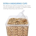 thumbnail image 3 of Contenedores de almacenamiento de alimentos Vtopmart 2.5 L (84.5 oz) 4 piezas azules, 3 of 7