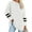 White, variant on Long Sleeve Women's Oversized T Shirts Loose Casual Crewneck Tunic Tops Soft Blouse