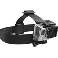 thumbnail image 1 of GoPro/Action Camera Head Strap Mount, Sport & Outdoor Action Camera Head Strap Compatible with GoPro, Hero Session, DJI, Osmo, Action Cameras (GP-HDST), 1 of 5