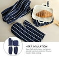 thumbnail image 2 of Shisuyan 4pcs Heat Resistant Mitt Mat Set Baking Cooking Sleeves Covers Kitchen Supplies, 2 of 9