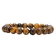 thumbnail image 1 of Pulsera De Ojo De Tigre, Diámetro 8 Mm Buena Elasticidad Movimientos Tranquilos Pulsera De Ojo De Tigre Amarillo Brillante Para Regalo, 1 of 8