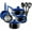 1 Set, Blue, variant on Chef's Star Pots And Pans Set Kitchen Cookware Sets Nonstick Aluminum Cooking Essentials 11 Pieces Green