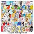 thumbnail image 1 of 100 Pcs Vines Stickers Waterproof PVC Graffiti Sticker DIY Laptop Suitcase Guitar Fridge Bicycle, 1 of 9