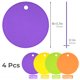 thumbnail image 5 of NiHome - Juego de 4 Almohadillas de Silicona para Abrir Frascos, Ideales para Personas Mayores y Niños, Pinzas Antideslizantes, Abridor de Botellas Multiusos, Posavasos de Goma (Color Caramelo), 5 of 6