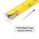 thumbnail image 4 of Luban Regla 5M 16 Pies Retráctil Acero Cinta Métrica Feng Shui Regla 25mm Ancho, ABS Plástico TPR Estuche Carpintería Herramientas Unique Bargains cintas métricas, 4 of 8