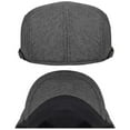 thumbnail image 2 of Boina de hombre con visera, gorra cálida de invierno, 2 of 5