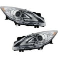 thumbnail image 4 of For 10-13 Mazda 3 Front Headlight Headlamp HID/Xenon Head Light Lamp Set Pair, 4 of 5