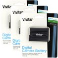 thumbnail image 1 of 3x Vivitar Replacement Rechargeable Lithium Ion Battery for Nikon EN-EL15c, 1 of 2