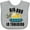 AC-Heather Grey, variant on Inktastic Big Bro in Training with Bulldozer Boys Baby Bib