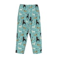 thumbnail image 5 of Goofa Cute Dog Printed Soft Pajama Pants for Women, Wide Leg Comfy Casual Lounge Yoga Pants-Large, 5 of 9