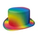 thumbnail image 1 of Sombrero de colorido para adultos, accesorio de vestir para , cosplay, Halloween, carnaval, 1 of 9