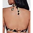thumbnail image 5 of Printed Muse Halter Bikini Top Swimsuit, 5 of 6