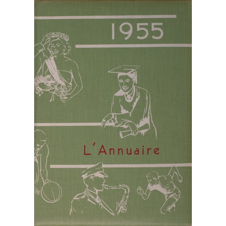 (Custom Reprint) Yearbook: 1955 Clarendon High School - Forecast Yearbook (Clarendon TX)