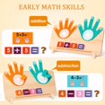thumbnail image 2 of Juguetes de aprendizaje preescolar LXDHSRTA Matemáticas y ortografía de más de 3 años, 2 of 8