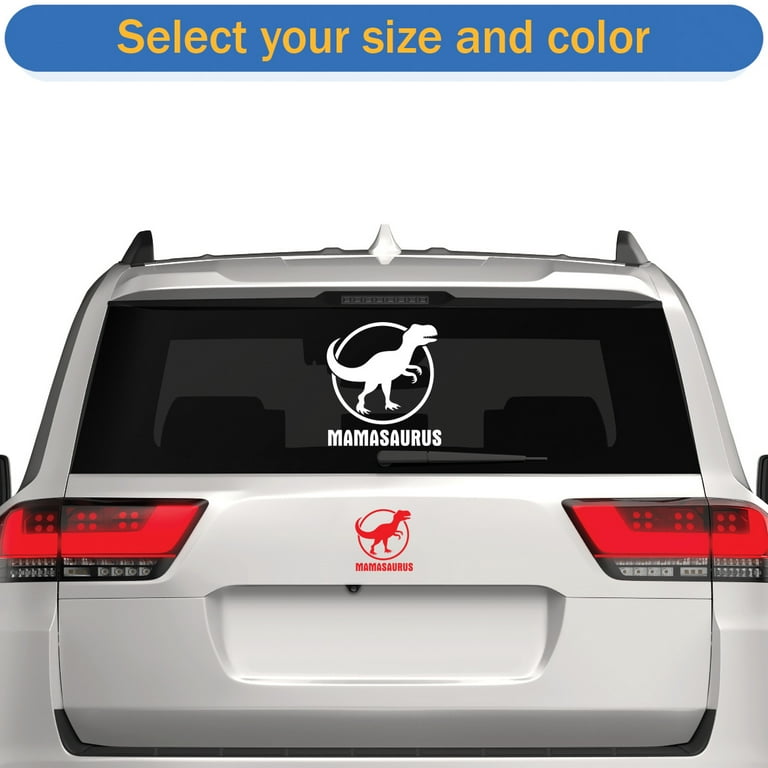 Mamasaurus car decal discount