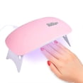 thumbnail image 1 of Mini lámpara UV para uñas de gel, lámpara de uñas LED portátil USB de 6 W, lámpara de curado para uñas, lámpara de uñas con temporizador de 45/60 s, lámpara secadora para uñas de manos y pies, 1 of 5