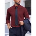thumbnail image 2 of COOFANDY Mens Dress Shirts Long Sleeve Casual Button Down Shirts Formal Business Shirt, 2 of 6