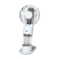 thumbnail image 2 of YCYHDS Handheld Double Mist Temperature Cutting Fan USB Rechargeable Desktop Mist Humidifying Fan Clearance Sales Today Deals Prime, 2 of 9