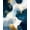 Blue, Pattern 7, variant on ODIKA 8'x10' Washable Area Rug Round Navy Abstract Nautical Wave Slate Cream Extra Large Circle for Living Room, Under Sectional, Family , Durable, Non-Slip