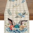 thumbnail image 2 of Easter’s Day Table Runner Merry Tablecloth Holiday Table Decorations, 2 of 3