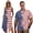 American Flag, variant on His and Hers Matching Outfits Sleeveless Dress for Women Casual Tank Dresses with Pockets Men's Short Sleeve Button Down Shirt Couples Matching Outfits Blue Marble, Size 2XS