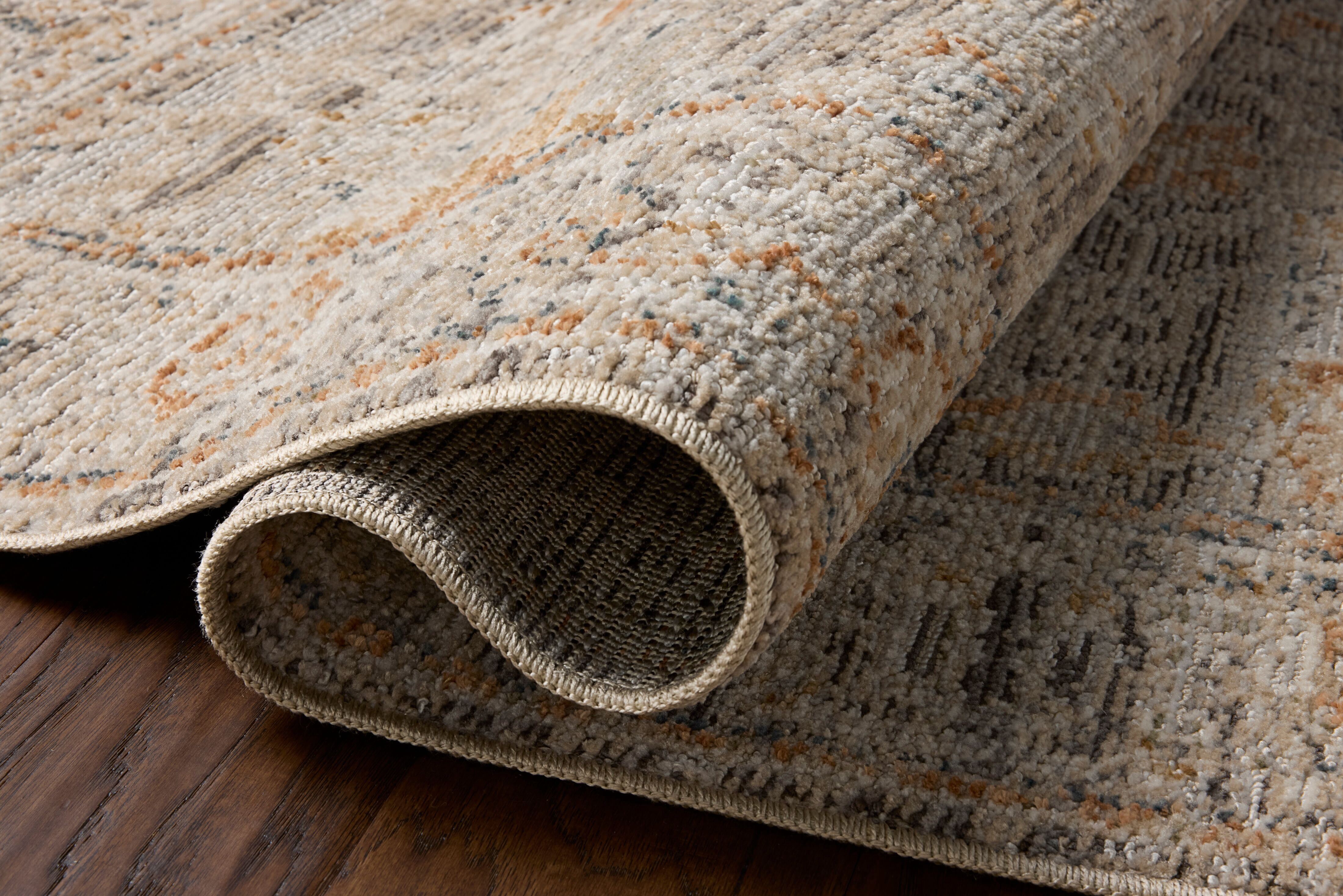 Loloi Milena Charcoal / Apricot 9'-3" x 13' Area Rug