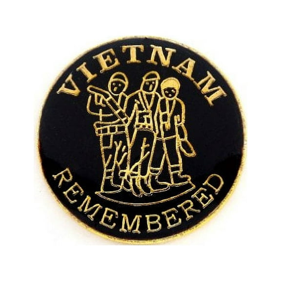 Vietnam Veteran Remembred Lapel Hat Pin Marines Army Navy Air Force PPM719 (1 pin)