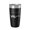 Black, variant on Woods Reservoir Tumbler Lake Map Travel Mug Insulated Laser Engraved Coffee Cup Tennessee 20 oz White