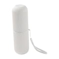 thumbnail image 3 of Estuche portátil para cepillos de dientes, estuche de viaje, moderno y de gran capacidad. blanco, 3 of 9