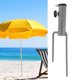 thumbnail image 4 of Soporte solar para sombrilla de playa, adecuado para artes de pesca, ropa de lluvia, jardín, césped, patio brillar Electrónica, 4 of 4