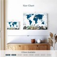 thumbnail image 4 of Elephant Stock Us Wars World Map Wall Art - Horizontal Canvas Wall Art - Living Room Wall Decor - Education Canvas - White And Brown Decor - 12" x 8", 4 of 8