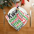 thumbnail image 2 of GZHJMY Kwanzaa Cloth Napkin Black Red Green Culture Kitchen Dining Table Decor Festive for Gathering Party Favors Seasonal Winter New Year Present 6 Pack 20" × 20", 2 of 6