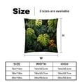 thumbnail image 5 of Tropical Plants Decorative Pillows Covers with Unique Patterns for Bed, Home Decor - Set of 2 Pillow Inserts - Available in 16x16, 18x18, 20x20 Inches for Various Occasions, 5 of 6