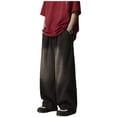 thumbnail image 1 of Vaqueros holgados y holgados for hombre - Y2K Streetwear & Skater Pantalones vaqueros de pierna ancha, 1 of 5