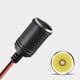 thumbnail image 3 of Cable de extensión macho hembra de toma de encendedor de automóvil de alta resistencia de 12 V 24 V 15 A con fusible, 3 of 3