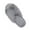 Grey, variant on NineCiFun Women's Fuzzy Slippers Slip on Cross Band Slippers Memory Foam House Slippers Open Toe Sandals for Outdoor Indoor,Grey,Size 9-10US