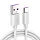 thumbnail image 5 of Cable de datos de 5 A, carga súper rápida de 6 A, adecuado para teléfonos móviles Apple, Android, Voop, Samsung, línea de carga USB, 5 of 6