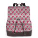 thumbnail image 1 of Balery Hearts And Lines Mochila de Cuero para Mujeres, Gran Capacidad, Bolsa de Viaje Multifuncional, Mochila de Cuero y Bolsa de Hombro para Mujeres, 1 of 4