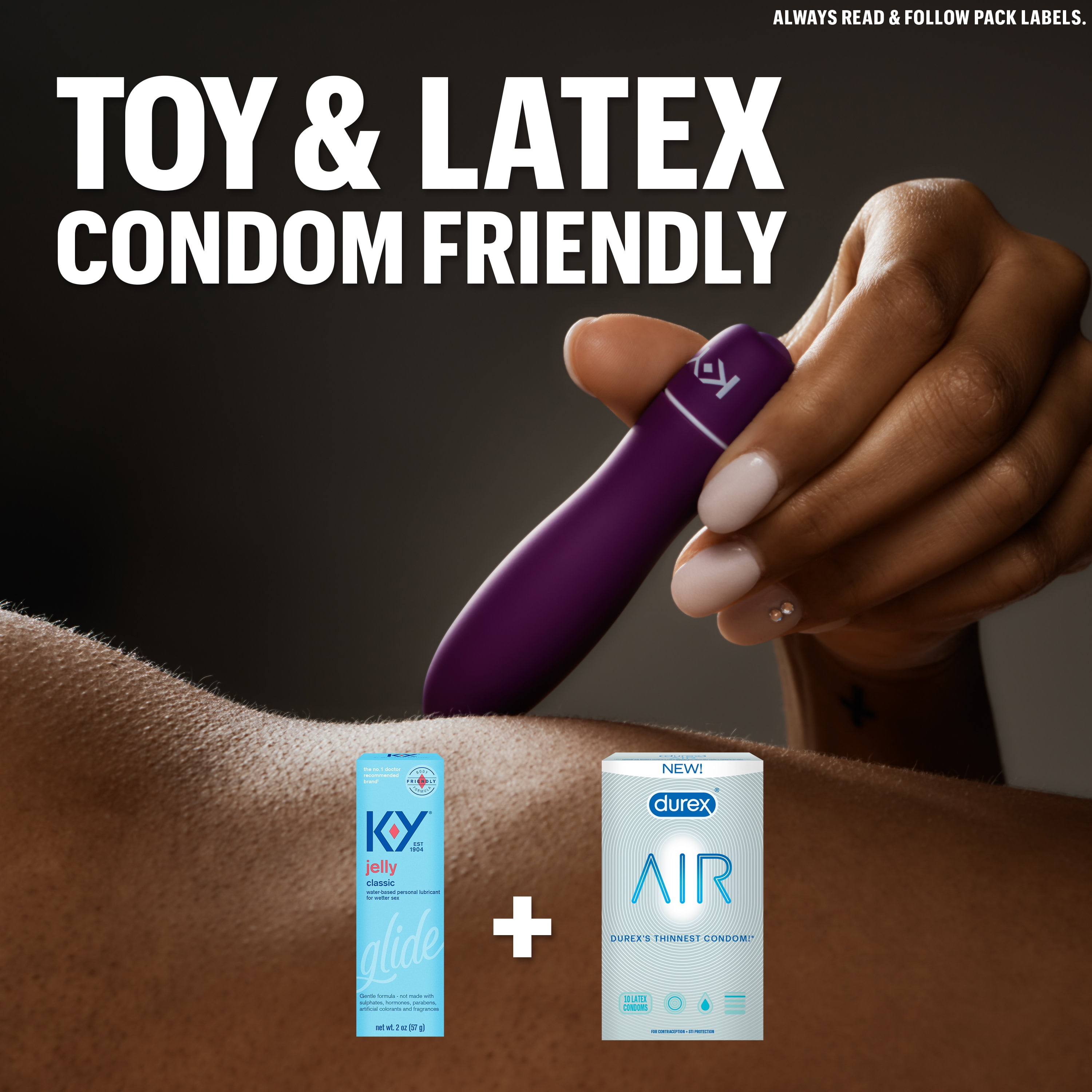 Buy KY Jelly Lube, Personal Lubricant, WaterBased Formula, Safe to