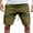 Army Green, variant on Mens Tactical Shorts 7 Inch Inseam Casual Drawstring Elastic Waist Corduroy Summer Beach Shorts Breathable Fabric Ideal for Outdoor Adventures (, L)
