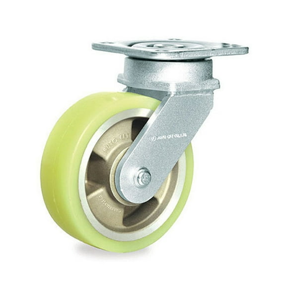 Carrymaster ACMU-125SF Medium-Duty Swivel Flange Non-Leveling Caster