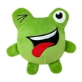 thumbnail image 4 of Pelota que rebota de rana verde, pelota elástica, juego interactivo, juguete educativo de peluche, actividad portátil para mascotas, perro de peluche, 4 of 8