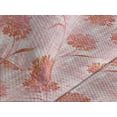 thumbnail image 3 of Ambesonne Floral Quilted Coverlet 3 Pcs, Circular Flower Silhouette, Queen Size, Dried Rose Blush and Pink, 3 of 4