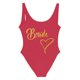 thumbnail image 4 of MKLEKYY Trajes De Baños Women Fashion Letter Print Piece Swimsuit Sexy Bikini Swimwear Bathing Sleeveless Backless Swimsuit 803, 4 of 4