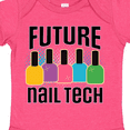thumbnail image 4 of Inktastic Future Nail Tech Girls Baby Bodysuit, 4 of 5
