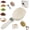 1pcs, variant on Electronic Measuring Spoon with Conversion,Adjustable Digital Measuring Spoons for Cooking & Baking,High-Precision Sensor with Clear LED Display, Removable Handle,Up to 28 oz / 800g,0.1g Accuracy