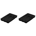 thumbnail image 1 of (2-Pack) Rinsvye Kitchen Tools Drawer Organizer Over Sink Shelf Tray Spoon forks Cutlery Dish Rack Over Sink Separation Finishing Rack Storage Dry Rack for Box, 1 of 7